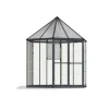 Canopia Oasis Serra Da Giardino in Policarbonato Esagonale 247X213X267 cm Grigio