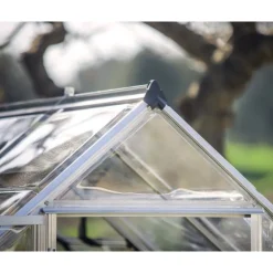 Canopia Octave Trasparente Serra Da Giardino in Policarbonato 367X244X229 cm Argento