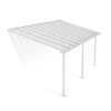 Canopia Olympia Pergola Addossata in Alluminio 3X6.2 m Bianco