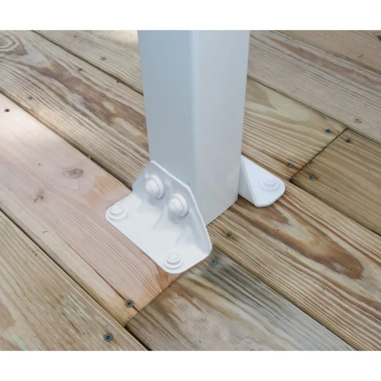 Canopia Olympia Pergola Addossata in Alluminio 3X5.5 m Grigio