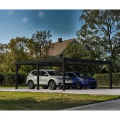 Canopia OSLO in Alluminio 6X6 m Nero