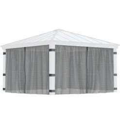 Canopia Rete Antizanzarae Per Gazebo Dallas 4.3X4.3 m
