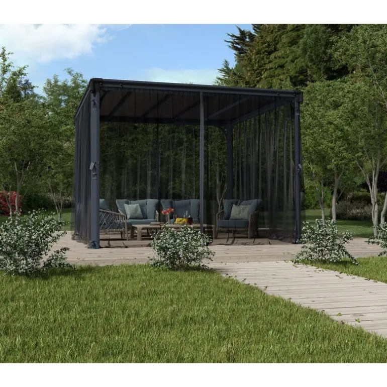 Canopia Rete Antizanzare Per Gazebo Palermo E Milano 3.7X2.2 m