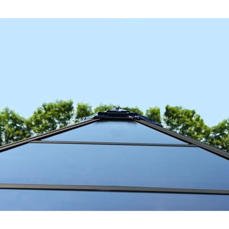 Canopia Roma Gazebo Esagonale in Alluminio 3.6X4 m