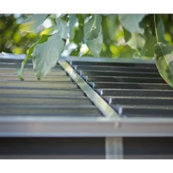 Canopia Rubicon Casetta Da Giardino in Policarbonato Ultra Resistente 303X185X217 cm Grigio Scuro