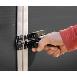 Canopia Rubicon Casetta Da Giardino in Policarbonato Ultra Resistente 303X237X235 cm Grigio Scuro