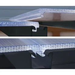 Canopia San Remo Pergola Chiusa in Alluminio 4X4.4 m Grigio