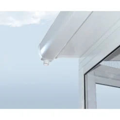 Canopia San Remo Pergola Chiusa in Alluminio 3X4.4 m Bianco