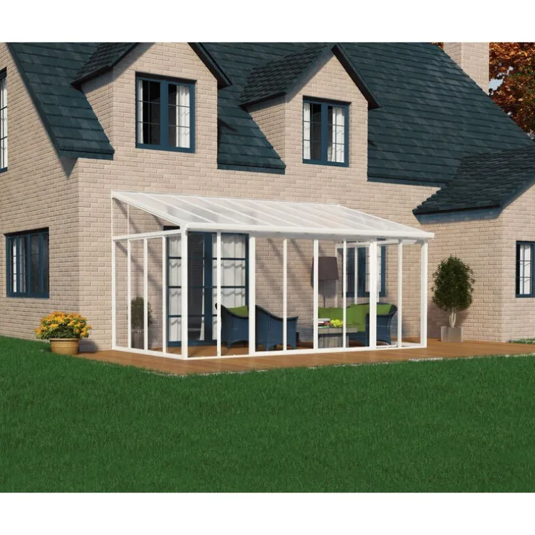 Canopia San Remo Pergola Chiusa in Alluminio 3X3 m Grigio