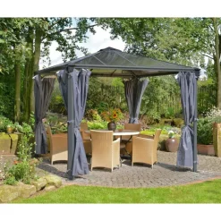 Canopia Set Di Tende Per Gazebo Palermo E Milano 3.7X2.2 m