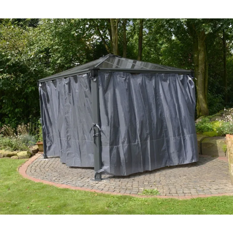 Canopia Set Di Tende Per Gazebo Palermo E Milano 3.7X2.2 m