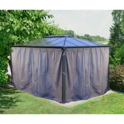 Canopia Set Di Tende Per Gazebo Martinique 4X2.2 m