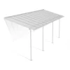 Canopia Sierra Pergola Addossata in Alluminio 2.3X6.7 m Bianco