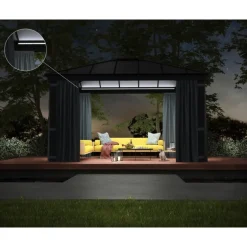 Canopia Sistema Di Illuminazione a Led Diffusore Striscia Con Controller Dimmer Remoto