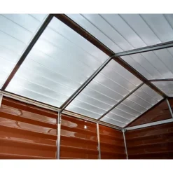 Canopia Skylight Casetta Da Giardino in Policarbonato 90X185X217 cm Ambra