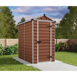 Canopia Skylight Casetta Da Giardino in Policarbonato 176X120X203 cm Ambra