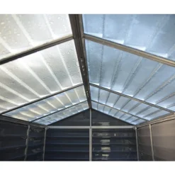 Canopia Skylight Casetta Da Giardino in Policarbonato 303X185X217 cm Grigio