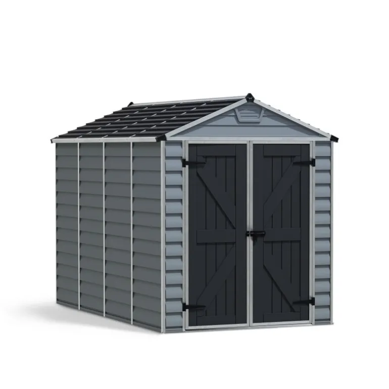 Canopia Skylight Casetta Da Giardino in Policarbonato 303X185X217 cm Grigio Deco