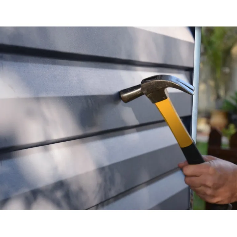 Canopia Skylight Casetta Da Giardino in Policarbonato 303X185X217 cm Grigio Deco