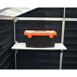 Canopia Skylight Casetta Da Giardino in Policarbonato 154X185X217 cm Grigio Scuro