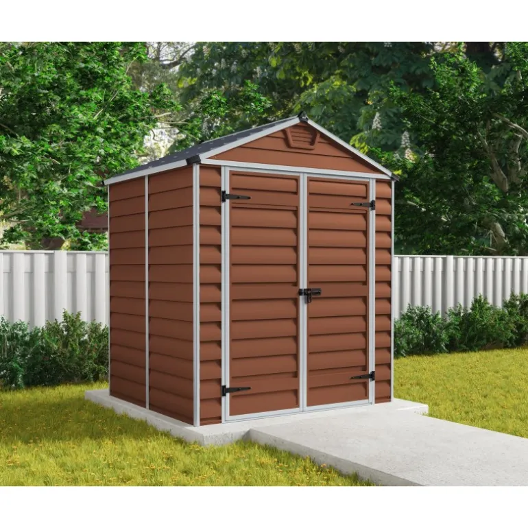 Canopia Skylight Casetta Da Giardino in Policarbonato 154X185X217 cm Ambra