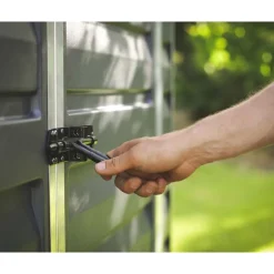 Canopia Skylight Casetta Da Giardino in Policarbonato 229X185X217 cm Grigio Scuro