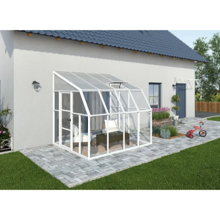 Canopia Sun Room Veranda in Policarbonato 2.7X2.7 m Bianco