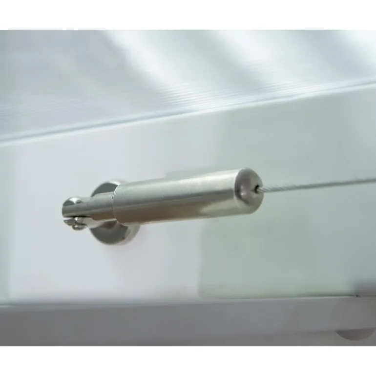 Canopia Tenda da Tetto Per la Pergola 3X3 m Bianco