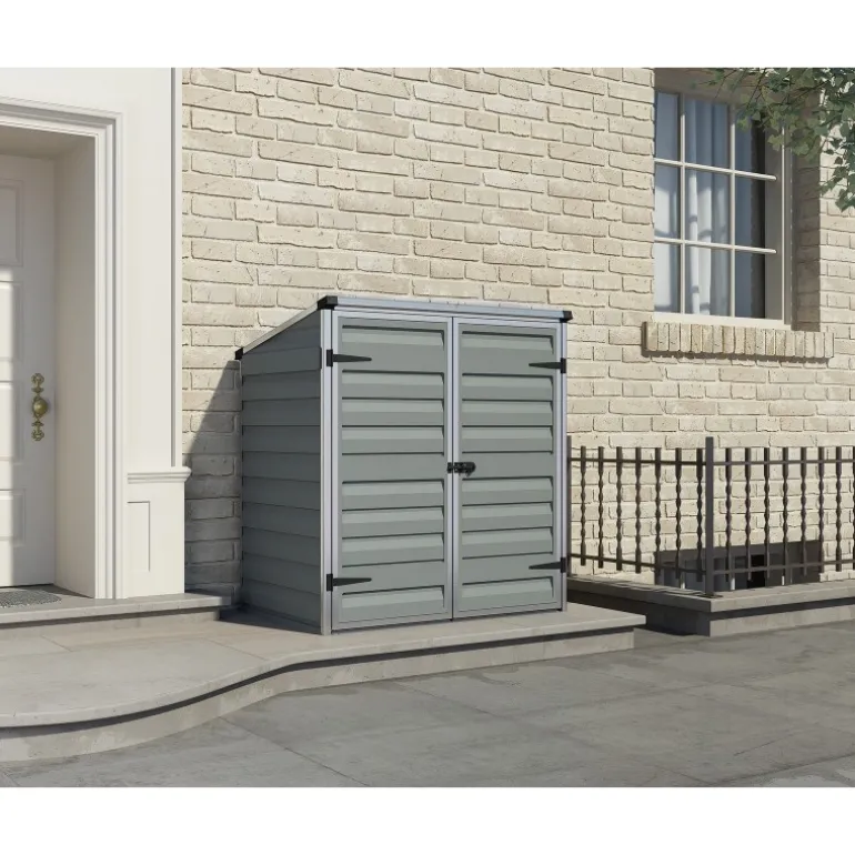 Canopia Voyager Casetta Da Giardino in Policarbonato 139X90X146 cm Grigio