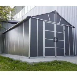 Canopia Yukon Casetta Da Giardino in Policarbonato 643X332X252 cm Grigio