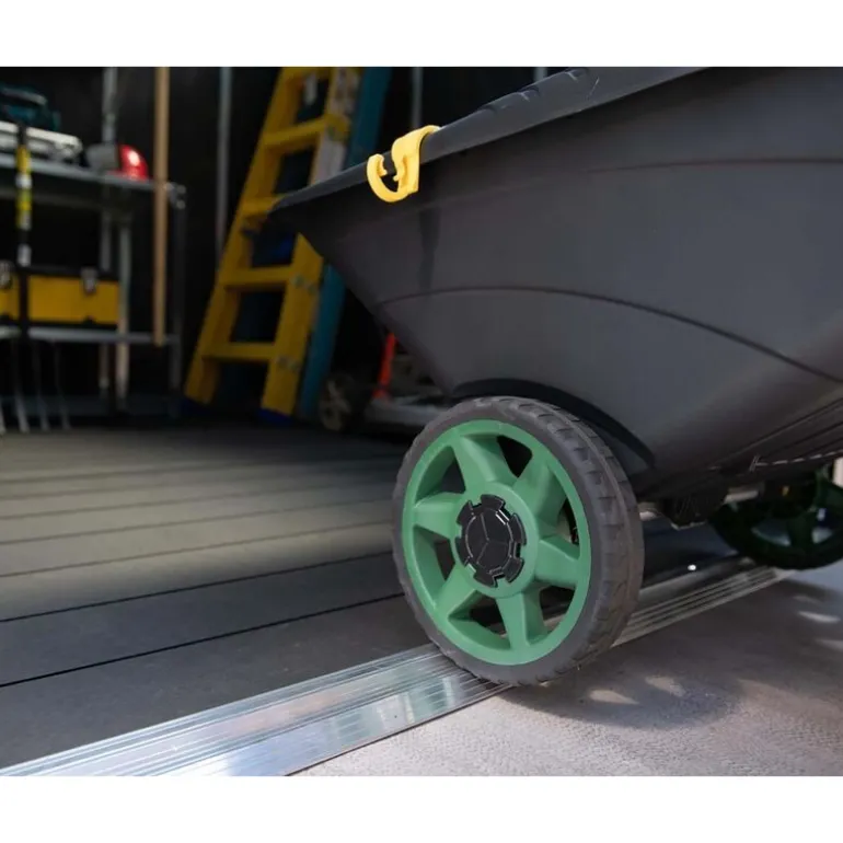 Canopia Yukon Casetta Da Giardino in Policarbonato 643X332X252 cm Grigio Pavimento Incluso