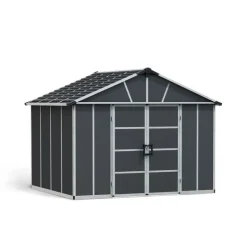 Canopia Yukon Casetta Da Giardino in Policarbonato 271X332X252 cm Grigio