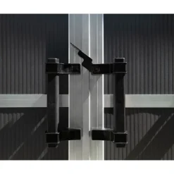 Canopia Yukon Casetta Da Giardino in Policarbonato 271X332X252 cm Grigio Pavimento Incluso