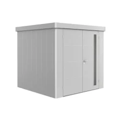 Casetta da Giardino in Metallo NEO 2B Biohort con Porta a Due Battenti