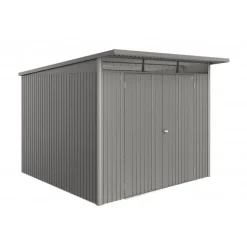 Casetta da Giardino in Metallo AVANTGARDE A7 ECO Biohort con Porta a Due Battenti