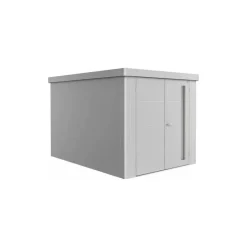 Casetta da Giardino in Metallo NEO 4B Biohort con Porta a Due Battenti