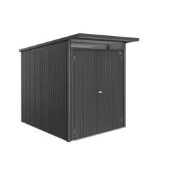 Casetta da Giardino in Metallo AVANTGARDE A2 ECO Biohort con Porta a Due Battenti