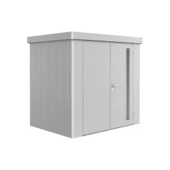 Casetta da Giardino in Metallo NEO 1B Biohort con Porta a Due Battenti