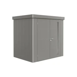 Casetta da Giardino in Metallo NEO 1B Biohort con Porta a Due Battenti