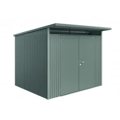 Casetta da Giardino in Metallo AVANTGARDE A6 Biohort con Porta a Due Battenti