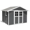 Casetta da Giardino in Resina DECO 11 GREY Grosfillex