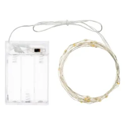 Catena 20 MicroLED BIANCO CALDO Luce Fissa