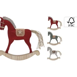 Cavallo a Dondolo 22 cm. Pezzo Singolo