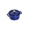 Cocotte 30 cm Blu Scura in Ghisa