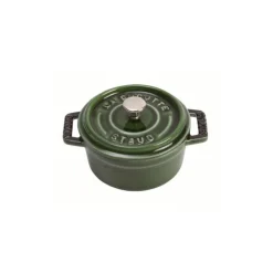 Cocotte 22 cm Verde Basilico in Ghisa