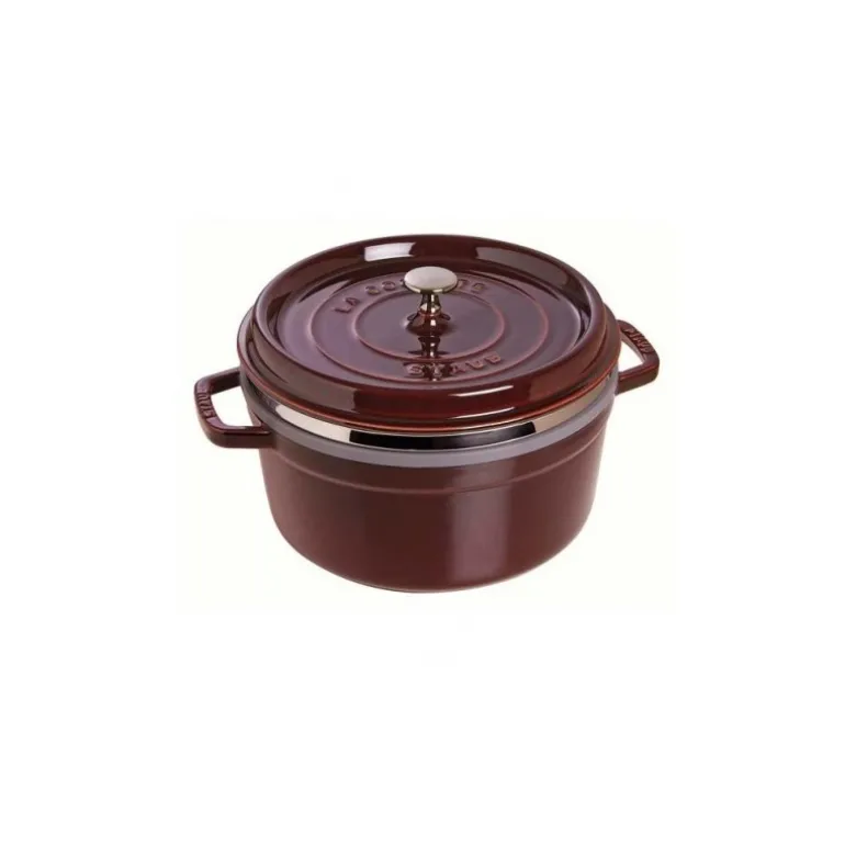 Cocotte con Cestello 26 cm Granata in Ghisa