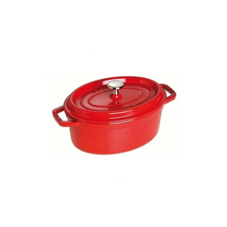 Cocotte Ovale 29 cm Rossa in Ghisa