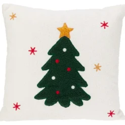 Cuscino Decorativo Natale Teddy 45x45 cm. Pezzo Singolo