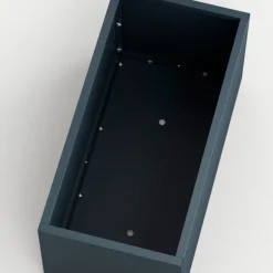 Fioriera Herstera PLANTER 50 in Metallo colore Antracite 100x50x50cm