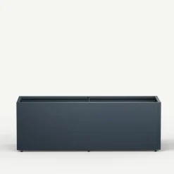 Fioriera Herstera PLANTER 50 in Metallo colore Antracite 150x50x50cm